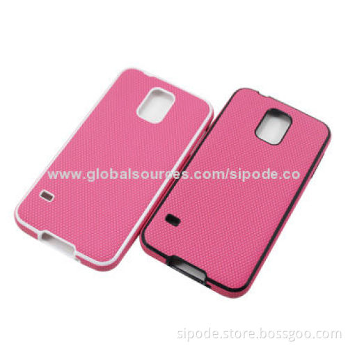 Protective Leather Mobile Phone Cover for Samsung Galaxy S5